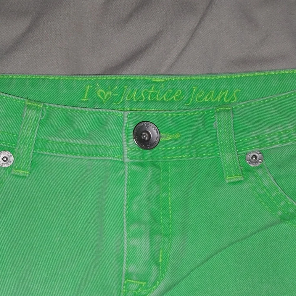 Justice neon girl shorts - 2 pairs (pink & green) Size 16